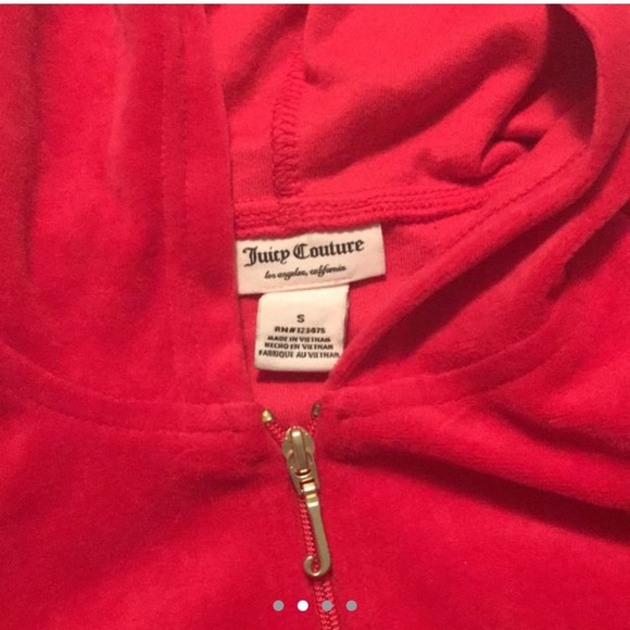 Red Juicy Couture sweatsuit 🍒 - Picture 2 of 4